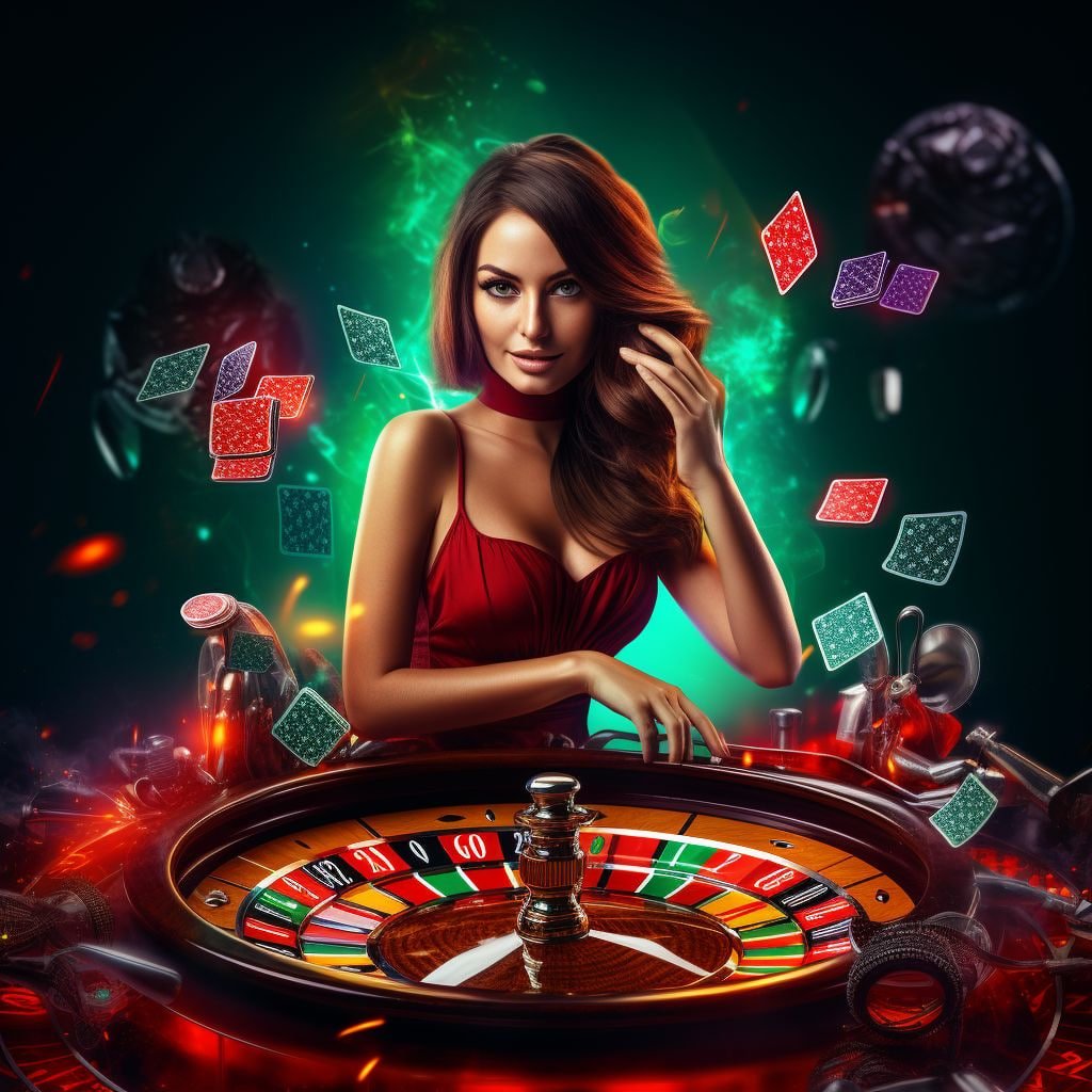 Casino-style entertainment narrative with responsible gaming reminders